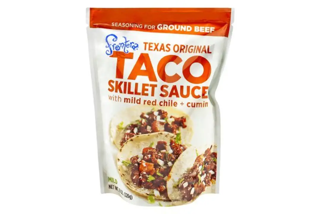 Order Frontera Taco Skillet Sauce, Texas Original, Mild - 8 Ounces food online from Whole Foods Co-Op Denfeld store, Duluth on bringmethat.com