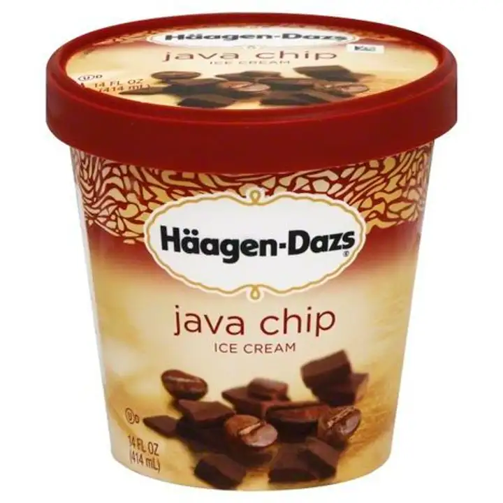 Order Haagen Dazs Ice Cream, Java Chip - 14 Ounces food online from Novato Harvest Market store, Novato on bringmethat.com