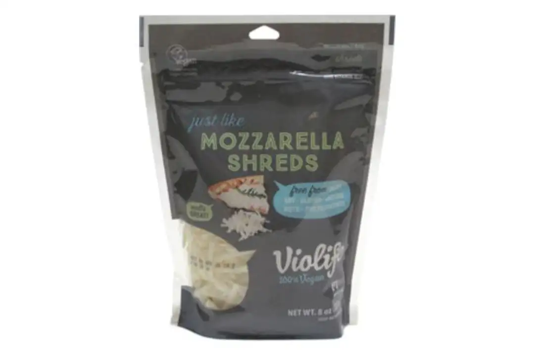 Order Violife Mozzarella Shreds, 100% Vegan - 8 Ounces food online from Whole Foods Co-Op Denfeld store, Duluth on bringmethat.com