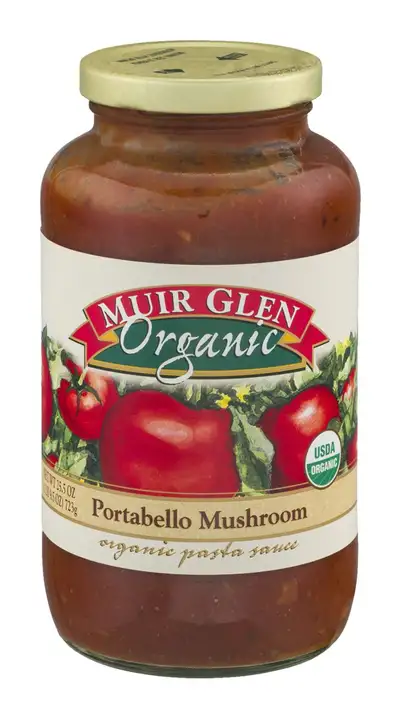 Order Muir Glen Organic Pasta Sauce, Portabella Mushroom - 25.5 Ounces food online from Novato Harvest Market store, Novato on bringmethat.com