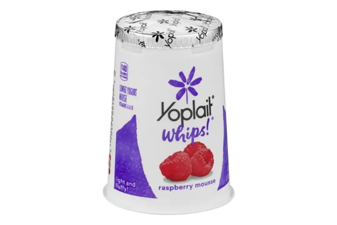 Order Yoplait Whips! Yogurt Mousse, Lowfat, Raspberry Mousse - 4 Ounces food online from Holiday farms store, Roslyn Heights on bringmethat.com