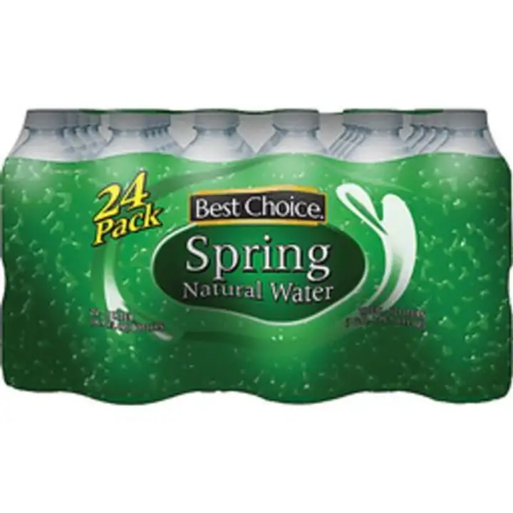 Order Best Choice Spring Water - 24 Pack food online from Fligner Market store, Lorain on bringmethat.com