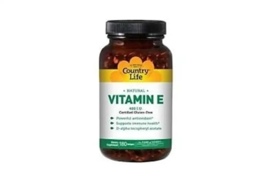 Order Country Life Natural Vitamin E 400 I.U., 180 soft gels food online from Whole Foods Co-Op Denfeld store, Duluth on bringmethat.com