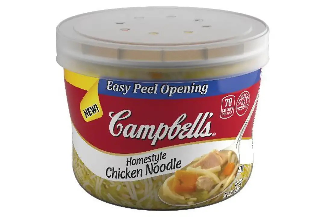Order Campbells Soup, Chicken Noodle, Homestyle - 15.4 Ounces food online from Novato Harvest Market store, Novato on bringmethat.com