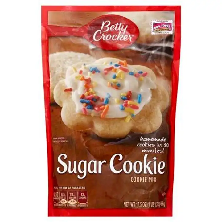 Order Betty Crocker Cookie Mix, Sugar Cookie - 18 Ounces food online from Holiday farms store, Roslyn Heights on bringmethat.com