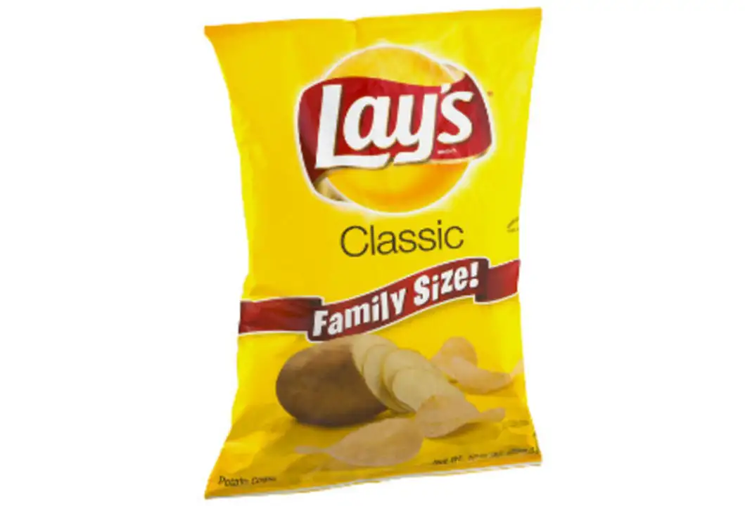 Order Lay's Family Size Classic Potato Chips - 10 Ounces food online from Fligner Market store, Lorain on bringmethat.com