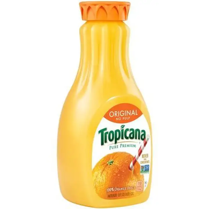 Order Tropicana Pure Premium No Pulp 100% Orange Juice - 52 Ounces food online from Fligner Market store, Lorain on bringmethat.com