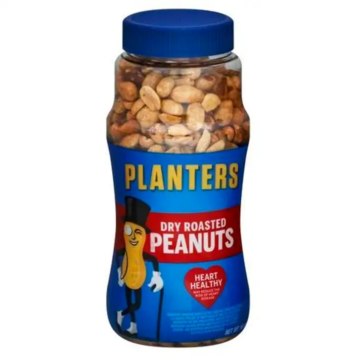 Order Planters Peanuts, Dry Roasted - 16 Ounces food online from Holiday farms store, Roslyn Heights on bringmethat.com