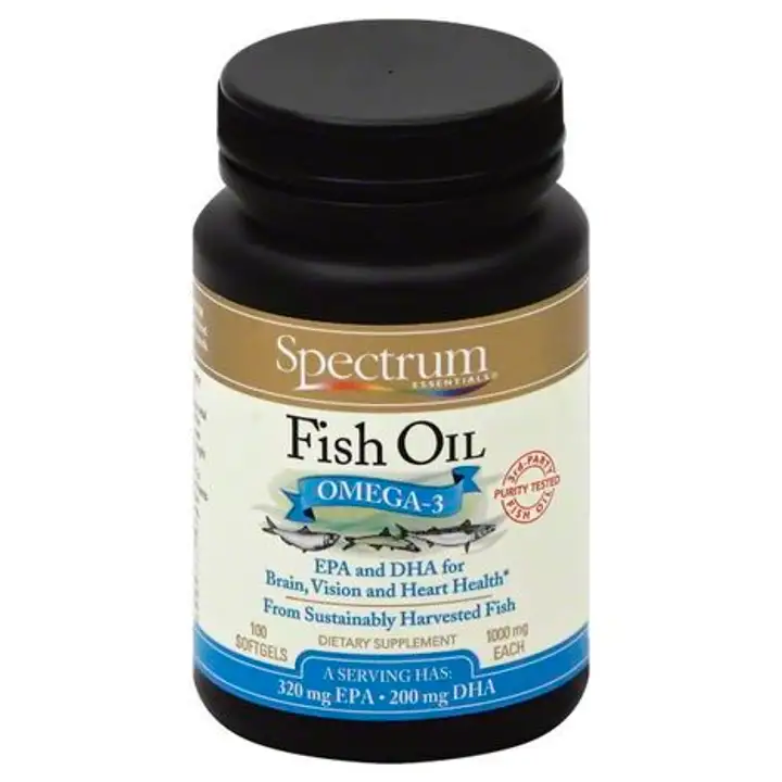 Order Spectrum Essentials Fish Oil, 1000 mg, Softgels -  100 Sg food online from Whole Foods Co-Op Denfeld store, Duluth on bringmethat.com