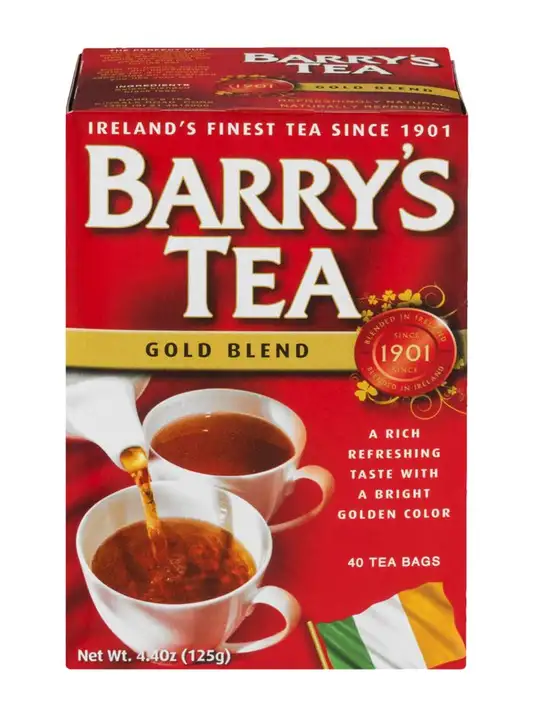 Order Barrys Tea Tea, Gold Blend, Bags - 40 Bags food online from Novato Harvest Market store, Novato on bringmethat.com