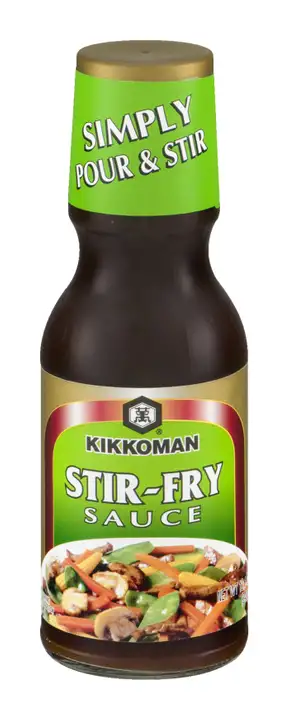 Order Kikkoman Stir-Fry Sauce - 11.75 Ounces food online from Holiday farms store, Roslyn Heights on bringmethat.com