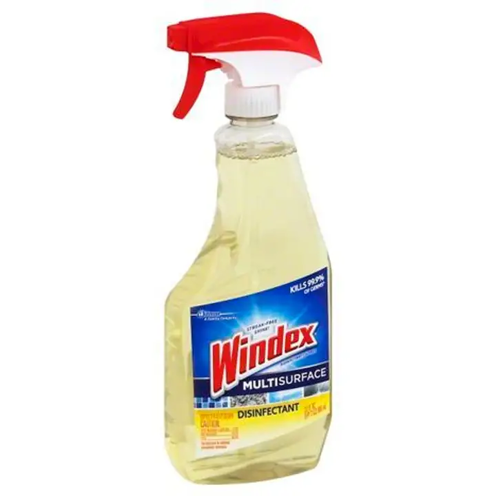 Order Windex Disinfectant Cleaner, Multi Surface - 23 Ounces food online from Holiday farms store, Roslyn Heights on bringmethat.com