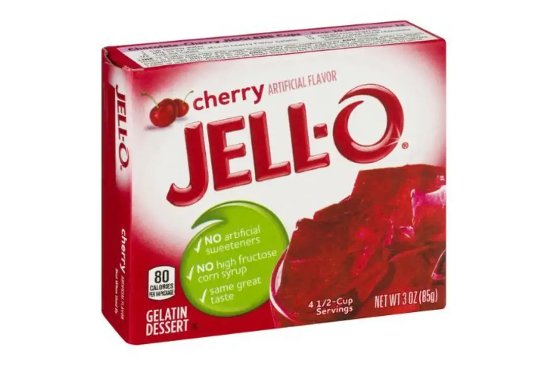Order Jell O Gelatin Dessert, Cherry - 3 Ounces food online from Holiday farms store, Roslyn Heights on bringmethat.com