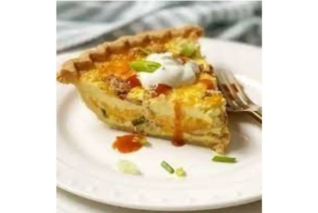 Order WFC Deli Bacon Jalapeno Cheddar Quiche food online from Whole Foods Co-Op Denfeld store, Duluth on bringmethat.com