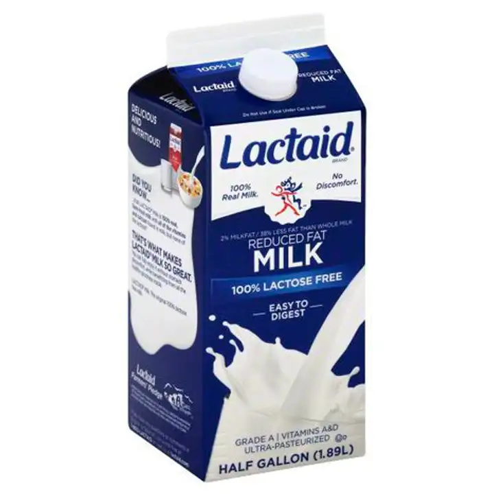 Order Lactaid Milk, 2% Reduced Fat, 100% Lactose Free, 2% Milkfat - 1.89 Liters food online from Holiday farms store, Roslyn Heights on bringmethat.com