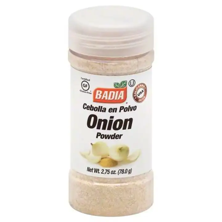 Order Badia Onion Powder - 2 Ounces food online from Fligner Market store, Lorain on bringmethat.com