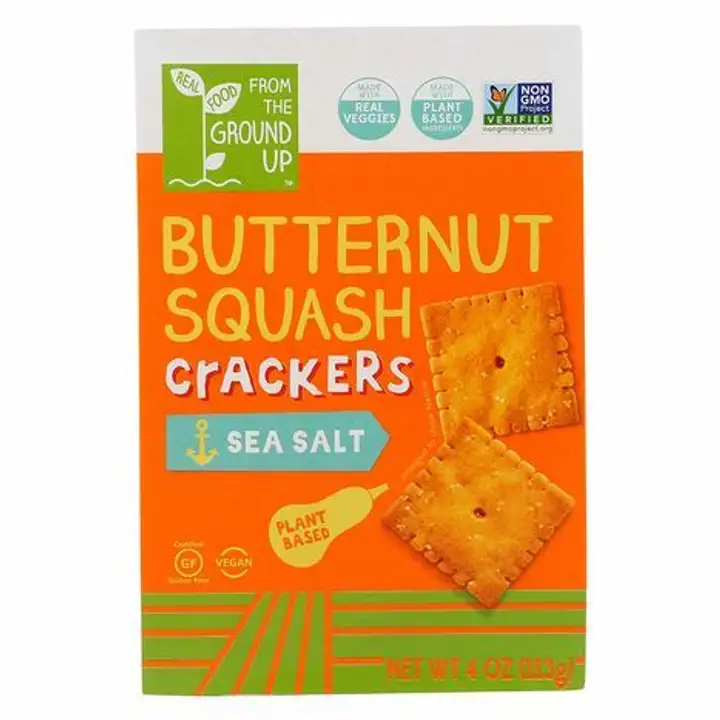 Order From The Ground Up Sea Salt Bttrnt Squash Cracker - 4 Ounces food online from Whole Foods Co-Op Denfeld store, Duluth on bringmethat.com