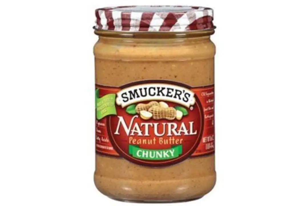 Order Smuckers Natural Peanut Butter, Chunky - 16 Ounces food online from Holiday farms store, Roslyn Heights on bringmethat.com