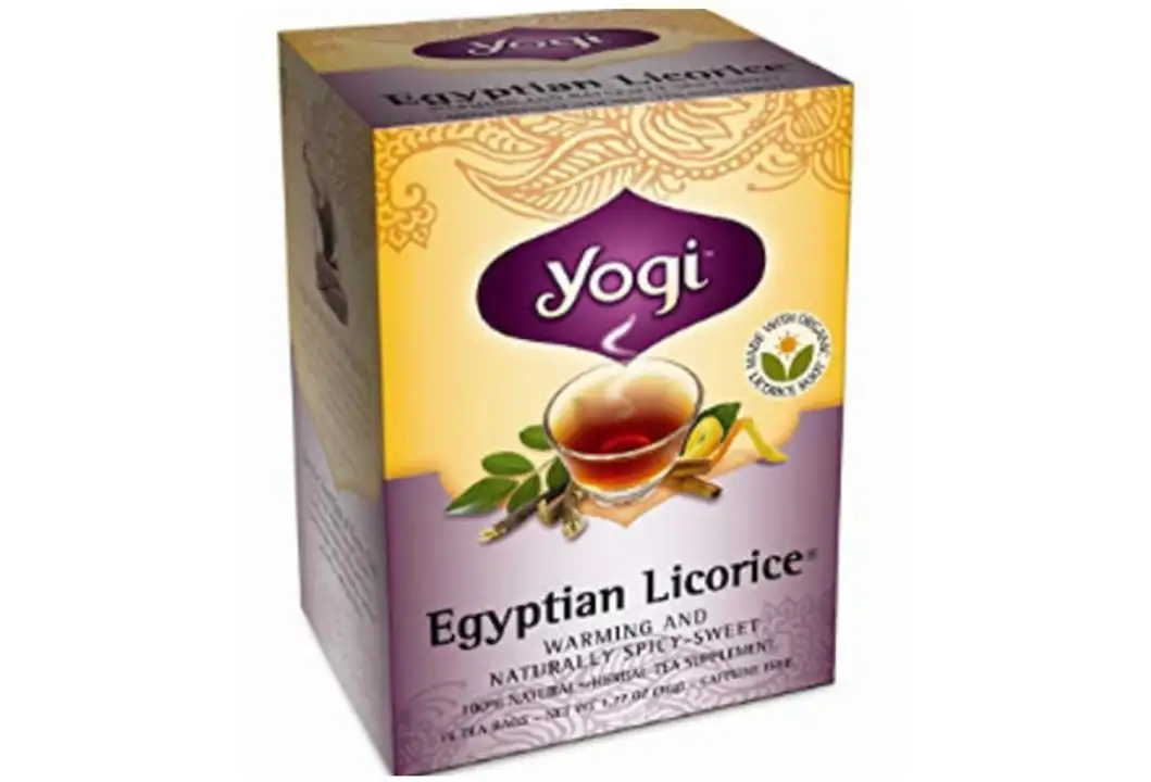 Order Yogi Tea, Egyptian Licorice, Caffeine Free, Bags - 16 Bags food online from Whole Foods Co-Op Denfeld store, Duluth on bringmethat.com