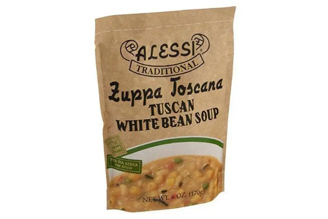 Order Alessi White Bean Soup, Premium, Tuscan, Zuppa Toscana - 6 Ounces food online from Novato Harvest Market store, Novato on bringmethat.com