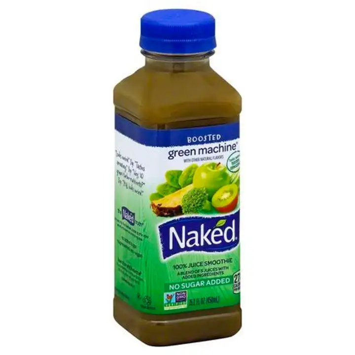 Order Naked 100% Juice Smoothie, Green Machine - 15.2 Ounces food online from Novato Harvest Market store, Novato on bringmethat.com