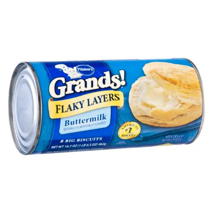 Order Pillsbury Grands! Biscuits, Big, Flaky Layers, Buttermilk - 16.3 Ounces food online from Novato Harvest Market store, Novato on bringmethat.com