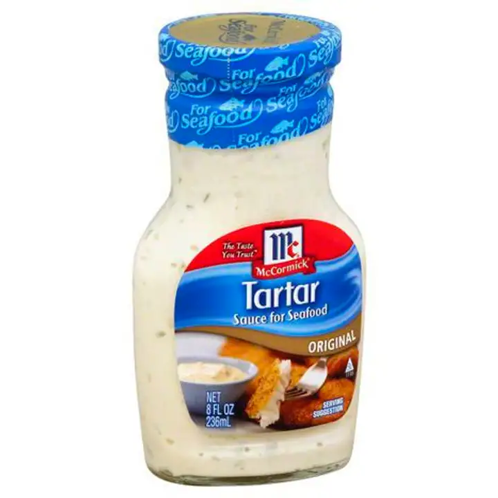 Order McCormick Tartar Sauce, for Seafood, Original - 16 Ounces food online from Holiday farms store, Roslyn Heights on bringmethat.com