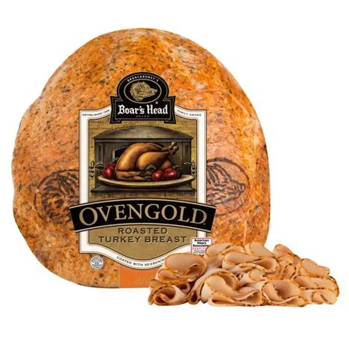 Order Boar’s Head® Ovengold® Turkey Breast food online from Meats Supreme store, Brooklyn on bringmethat.com