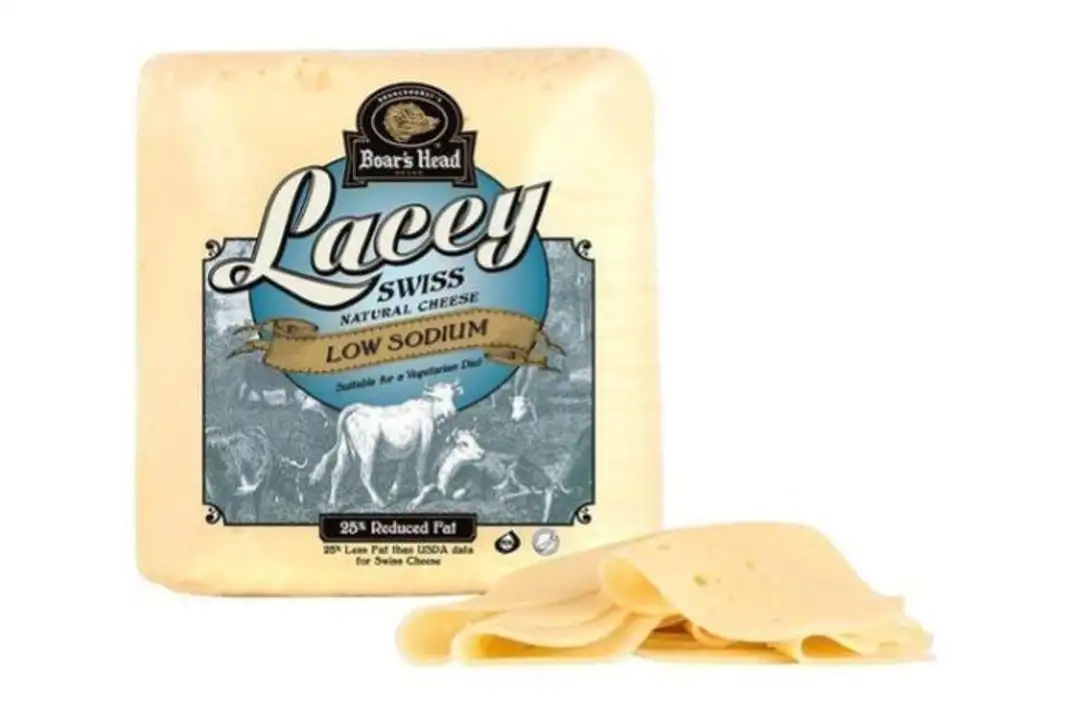 Order Boar's Head Lacey Swiss Cheese food online from Holiday farms store, Roslyn Heights on bringmethat.com