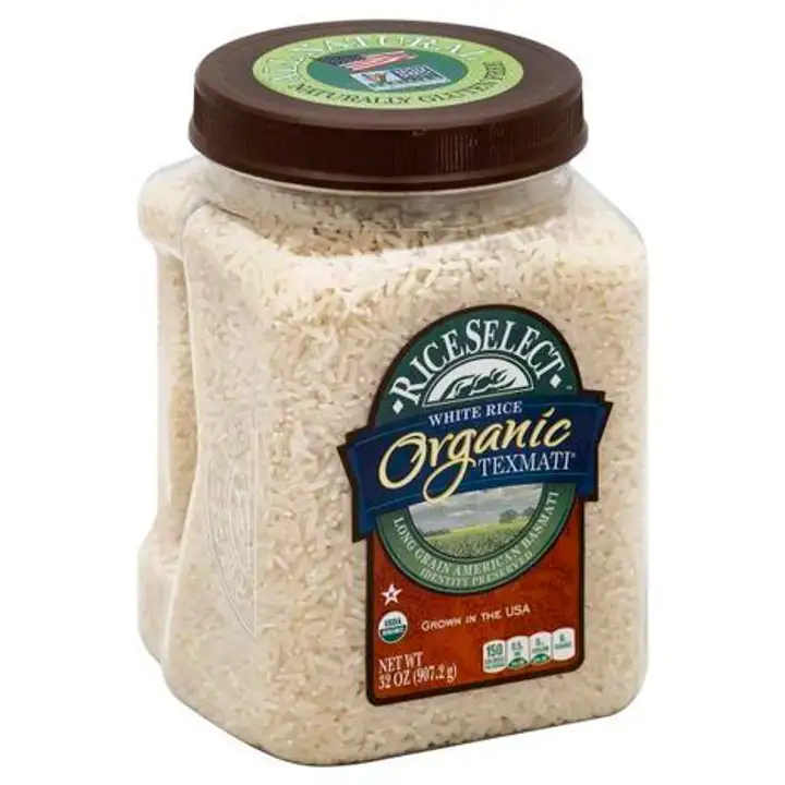 Order Rice Select Organic White Rice, Long Grain American Basmati - 36 Ounces food online from Novato Harvest Market store, Novato on bringmethat.com