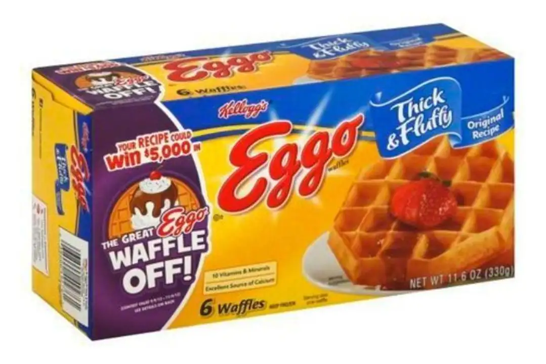 Order Eggo Thick & Fluffy Waffles, Original Recipe - 11.6 Ounces food online from Holiday farms store, Roslyn Heights on bringmethat.com