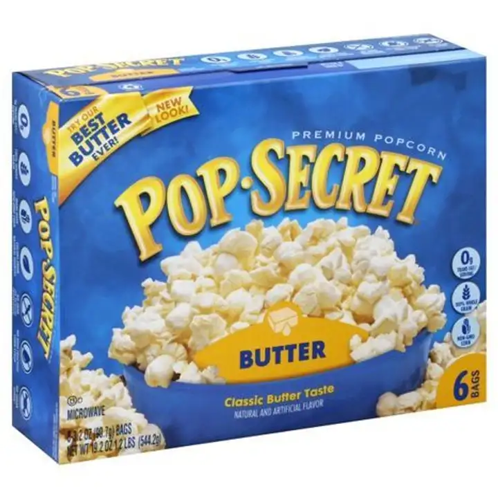 Order Pop Secret Popcorn, Premium, Butter - 21 Ounces food online from Novato Harvest Market store, Novato on bringmethat.com
