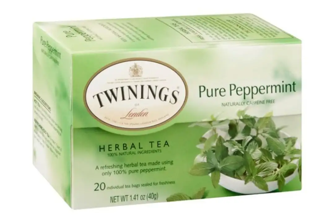 Order Twinings Herbal Tea, Pure Peppermint, Bags - 20 Bags food online from Novato Harvest Market store, Novato on bringmethat.com