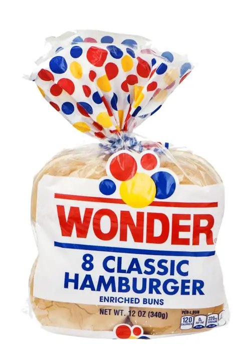 Order Wonder Hamburger Buns, Classic - 12 Ounces food online from Fligner Market store, Lorain on bringmethat.com