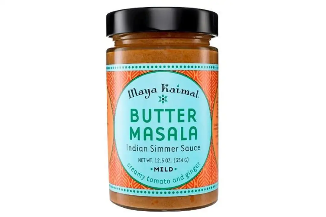Order Maya Kaimal Indian Simmer Sauce, Butter Masala, Mild - 12.5 Ounces food online from Whole Foods Co-Op Denfeld store, Duluth on bringmethat.com
