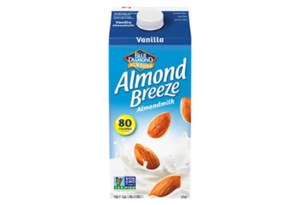 Order Blue Diamond Almond Breeze Almondmilk, Vanilla - 64 Ounces food online from Whole Foods Co-Op Denfeld store, Duluth on bringmethat.com