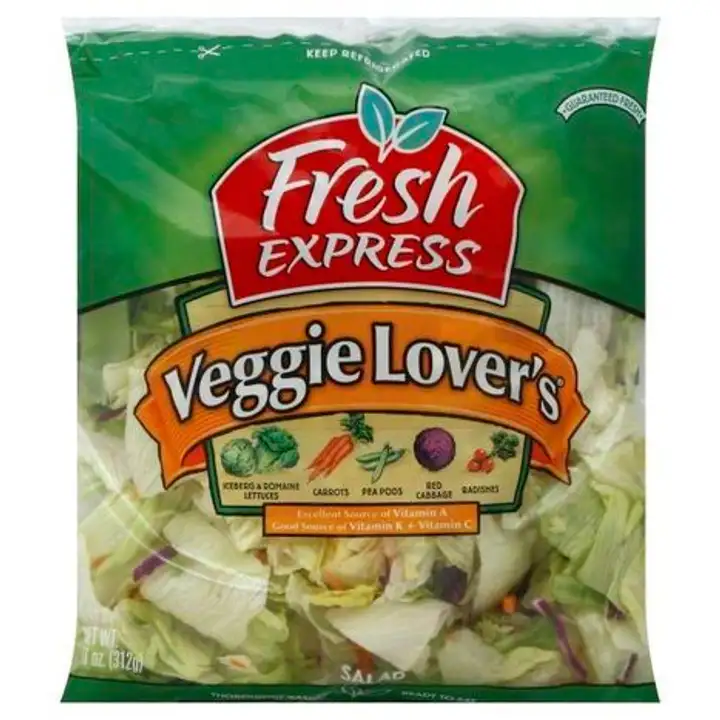 Order Fresh Express Salad, Veggie Lover's - 11 Ounces food online from Fligner Market store, Lorain on bringmethat.com