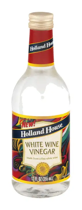 Order Holland House Vinegar, White Wine - 12 Ounces food online from Novato Harvest Market store, Novato on bringmethat.com