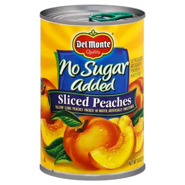 Order Del Monte Peaches, No Sugar Added, Sliced - 14.5 Ounces food online from Holiday farms store, Roslyn Heights on bringmethat.com