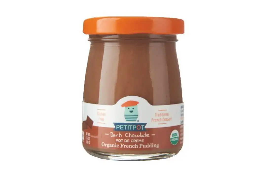 Order Petitpot Pudding, French, Organic, Dark Chocolate - 3.5 Ounces food online from Whole Foods Co-Op Denfeld store, Duluth on bringmethat.com
