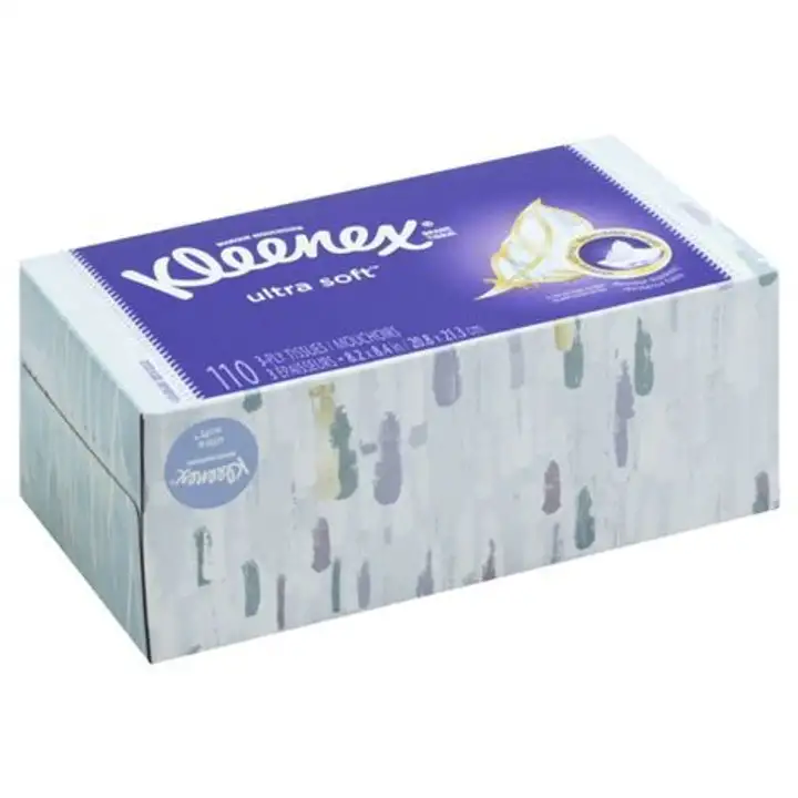Order Kleenex Tissues, Ultra Soft, 3-Ply - 110 Count food online from Holiday farms store, Roslyn Heights on bringmethat.com