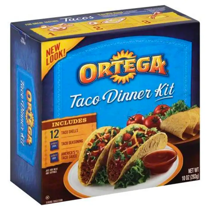 Order Ortega Taco Kit, Dinner - 10 Ounces food online from Holiday farms store, Roslyn Heights on bringmethat.com