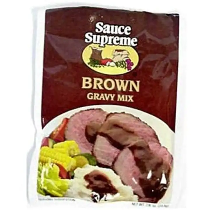 Order Sauce Supreme Brown Gravy Mix food online from Fligner Market store, Lorain on bringmethat.com