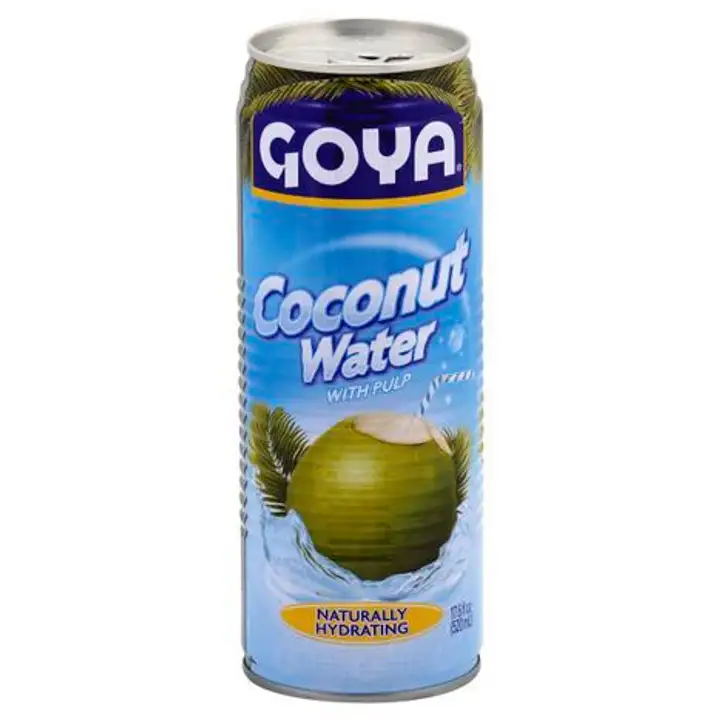 Order Goya Coconut Water, with Pulp - 17.6 Ounces food online from Fligner Market store, Lorain on bringmethat.com
