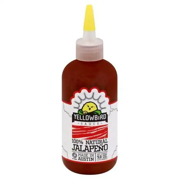 Order Yellowbird Sauce Sauce, Jalapeno - 9.8 Ounces food online from Whole Foods Co-Op Denfeld store, Duluth on bringmethat.com
