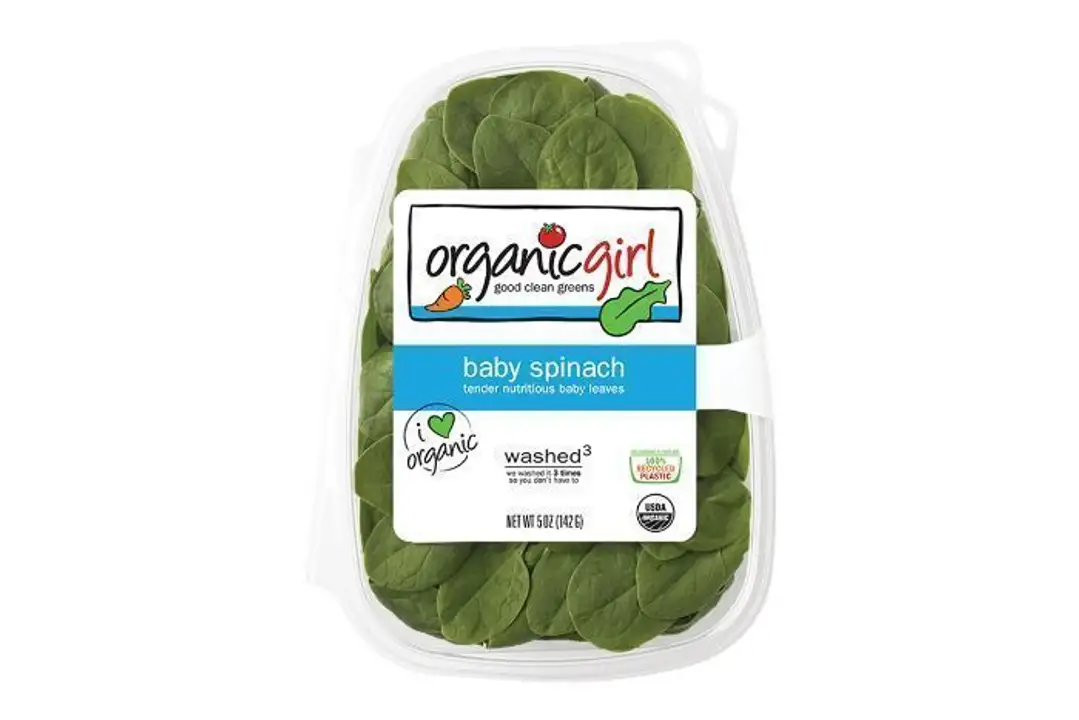 Order OrganicGirl Baby Spinach - 5 Ounces food online from Novato Harvest Market store, Novato on bringmethat.com