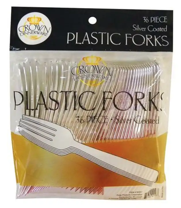 Order Crown Dinnerware Plastic Cutlery - 36 Pack food online from Holiday farms store, Roslyn Heights on bringmethat.com