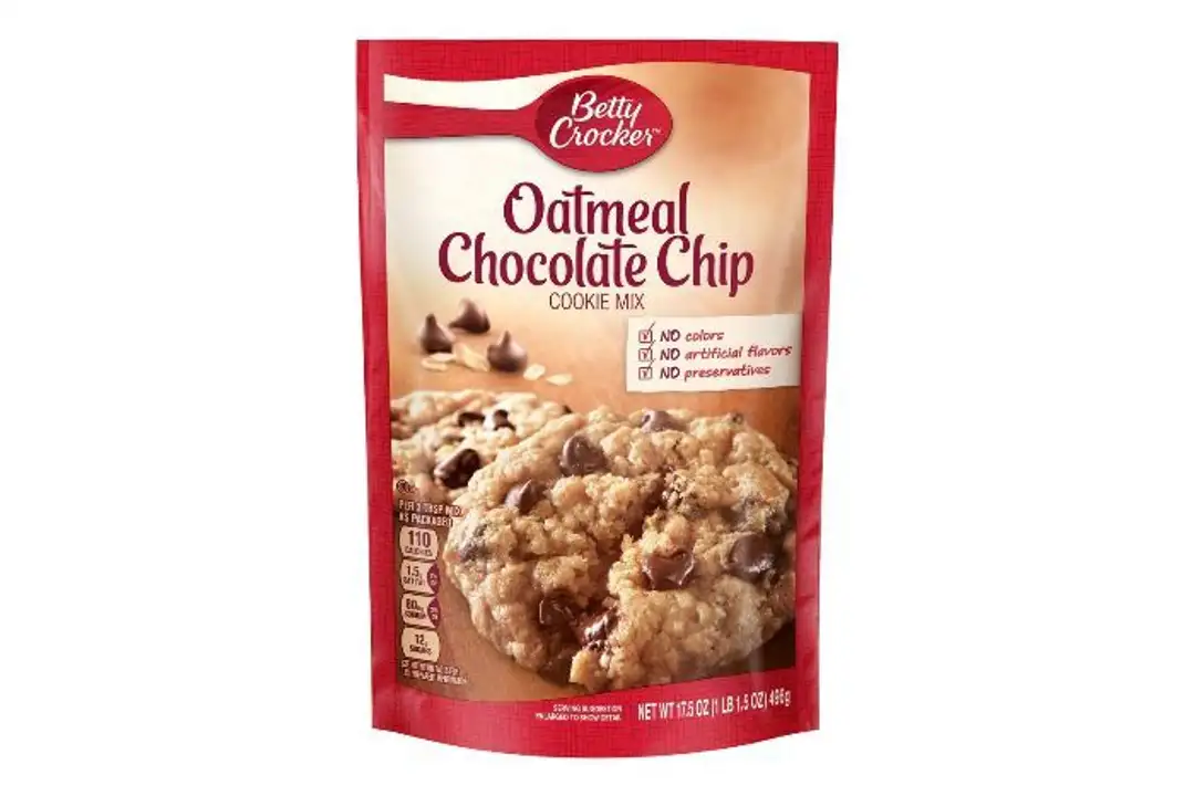 Order Betty Crocker Cookie Mix, Oatmeal Chocolate Chip - 17.5 Ounces food online from Novato Harvest Market store, Novato on bringmethat.com