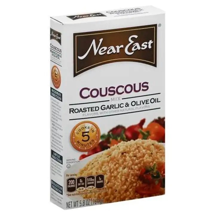 Order Near East Couscous Mix, Roasted Garlic & Olive Oil - 5.8 Ounces food online from Novato Harvest Market store, Novato on bringmethat.com