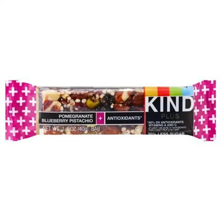 Order Kind Plus Bar, Pomegranate Blueberry Pistachio - 1.4 Ounces food online from Holiday farms store, Roslyn Heights on bringmethat.com